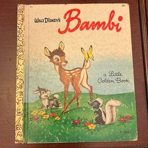 Vintage Bambi Little Golden Book